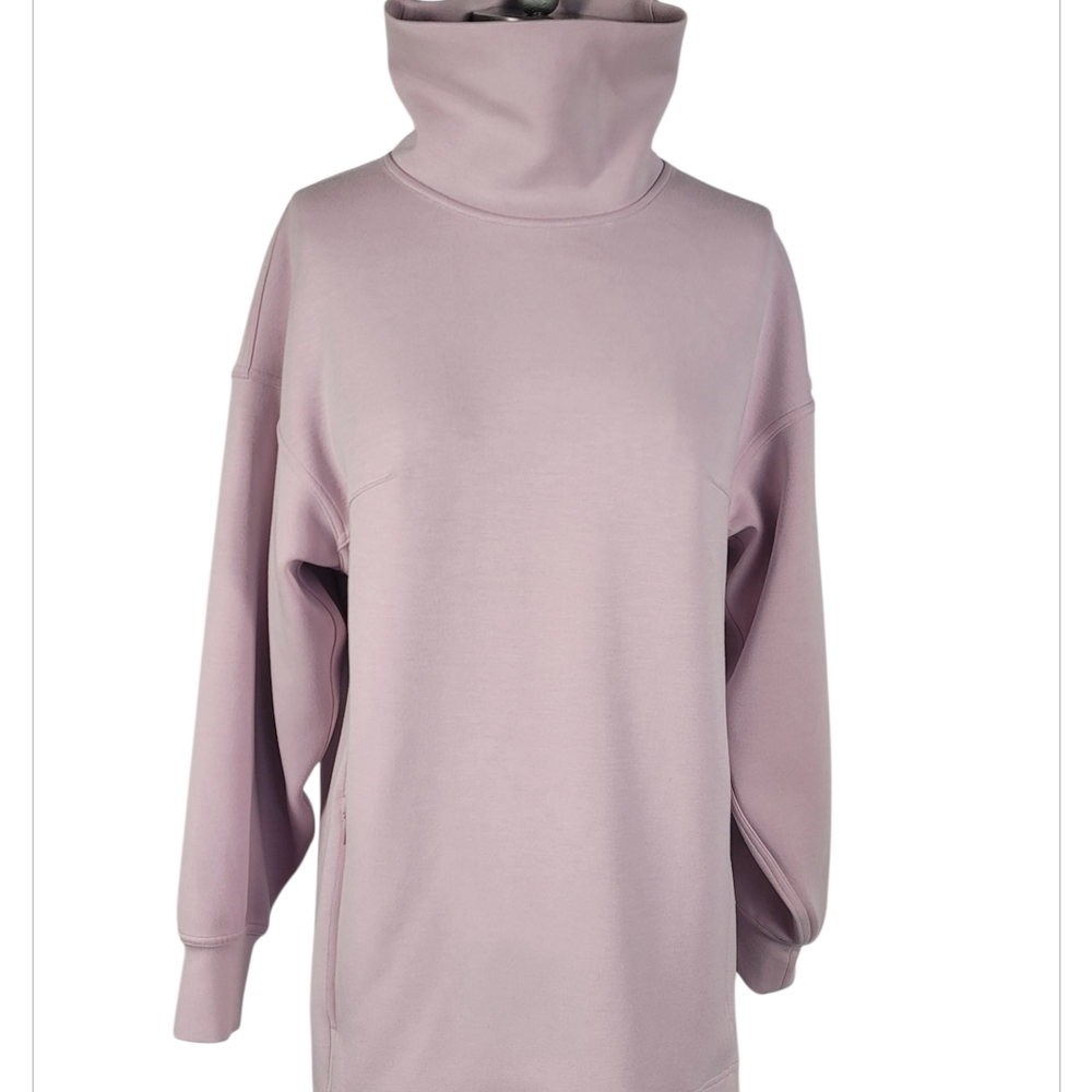 LULULEMON Turtleneck Tunic Pink Peony Womens 4